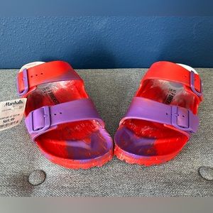 New! Birkenstock Arizona EVA Tye Dye Sandals Size 41 ( W10 M8)